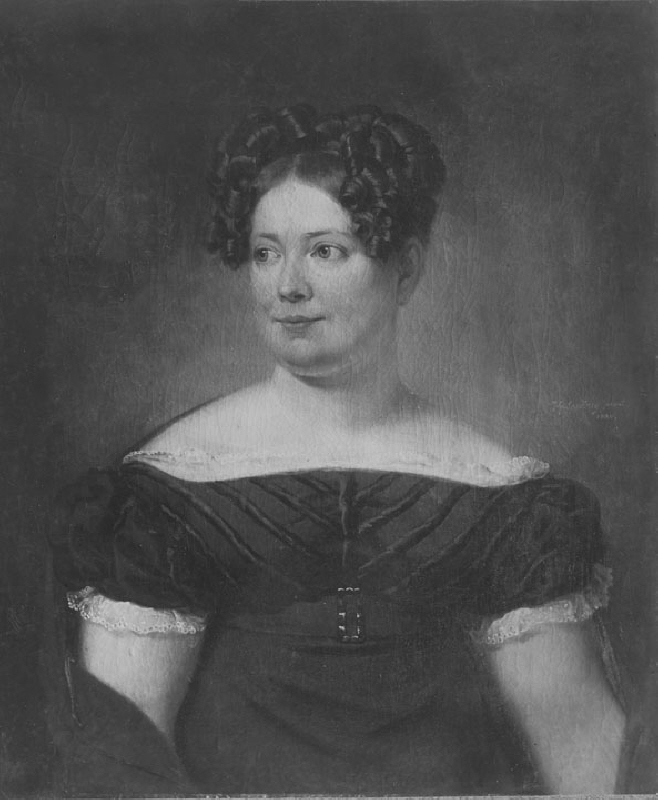 Hedvig Gustava Törneman (1792-1857), gift med justitierådet Gustav Nyblaeus