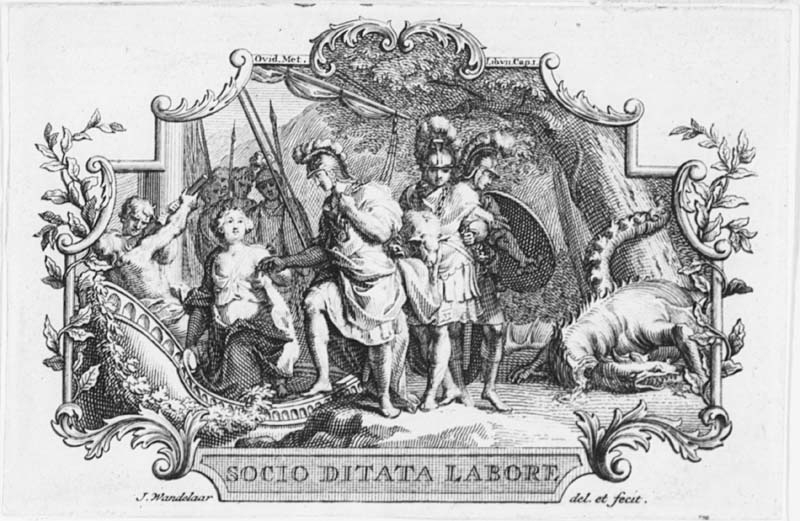 Iason med Medea och det gyllene skinnet
