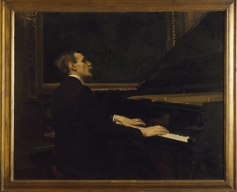 Wilhelm Stenhammar (1871-1927), composer, 1900