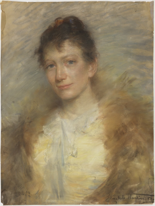 Portrait of a Woman. Possibly Eva Bonnier