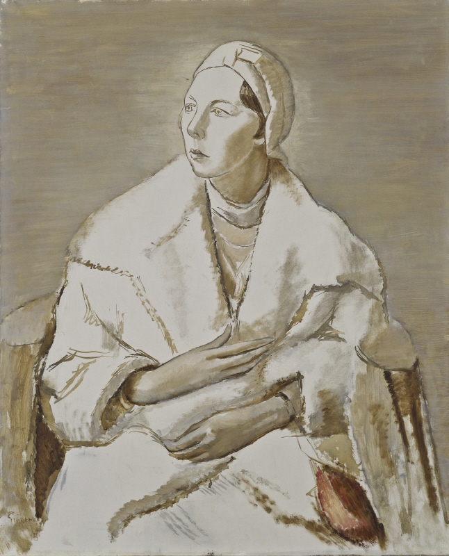 Sigrid Hjertén (1885-1948), konstnär, gift med Isaac Grünewald