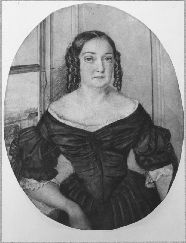 Sofia Crusenstolpe, 1807-1865, född Palmstruch, gift med Magnus Jakob Crusenstrolpe