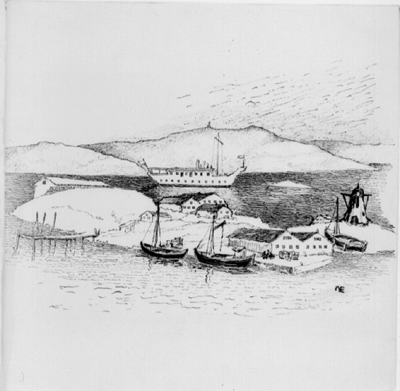 Motiv från Marstrands hamn