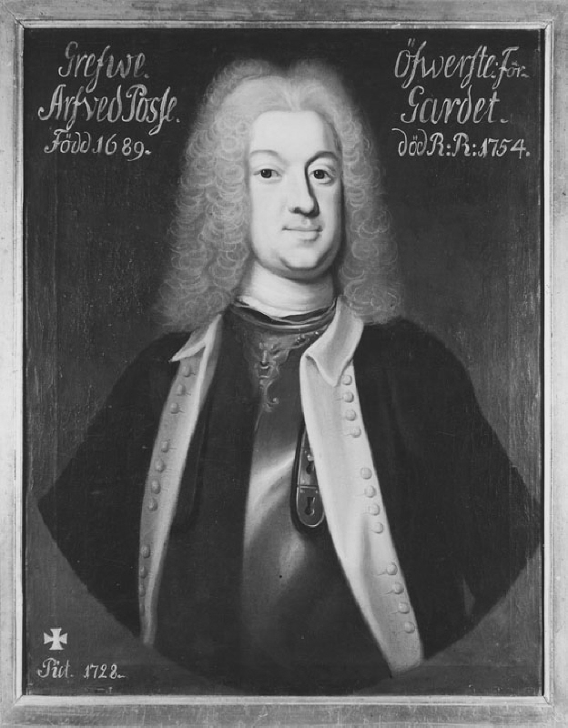 Arvid Knutsson Posse, 1689-1754