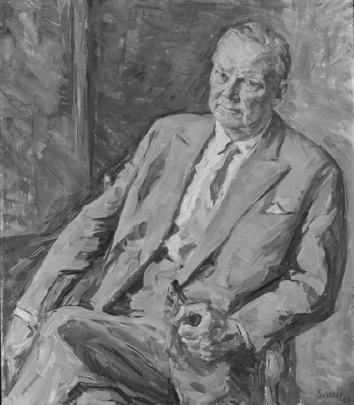 Bertil Kugelberg (1900-1991), fil. dr h.c., VD i Svenska Arbetsgivarföreningen, gift med Märta Forsling