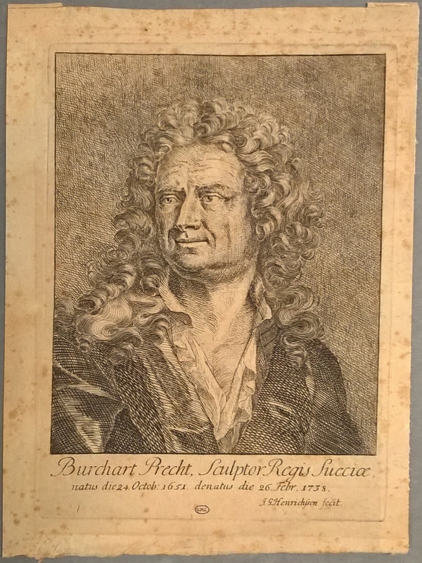 Burchardt Precht d.ä. (1651-1738), skulptör och möbelsnickare