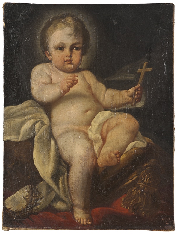 The Christ Child Holding a Cross