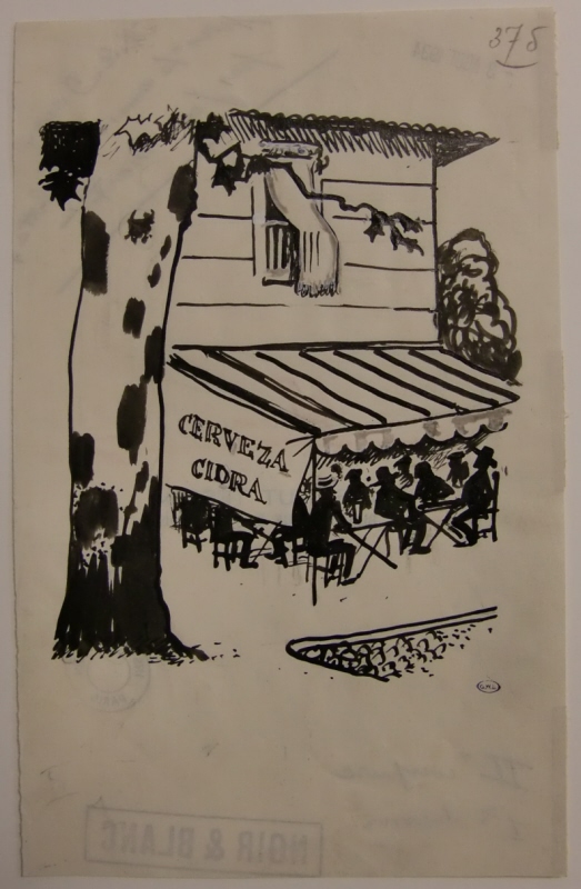 Illustration till "Le camarade Quichotte" av Jean Martet