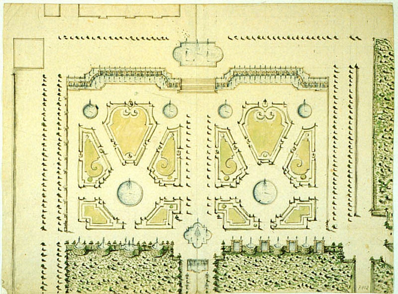 Design for Parterre du Nord at Versailles