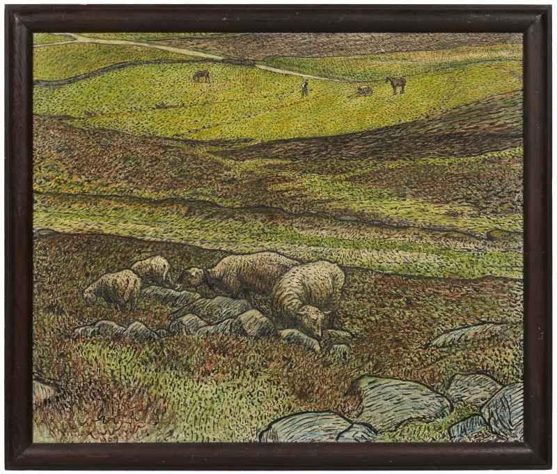 Sheep in a Dell