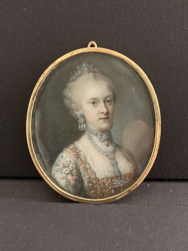Maria Anna av Sachsen (1799-1832), storhertiginna av Toscana, g.m. storhertig Leopold II av Toscana (tidigare kallad Okänd dam)
