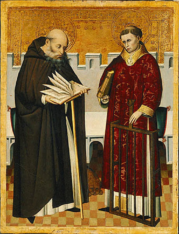 St Jerome and St Lawrence