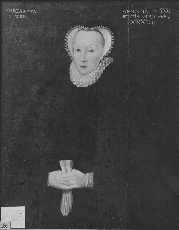 Margareta Sture, 1547-1617,  gift Bielke