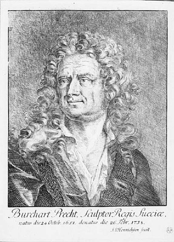 Burchart Precht, 1651-1738, skulptör