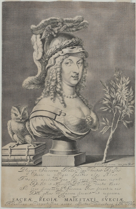 Drottning Kristina som Minerva