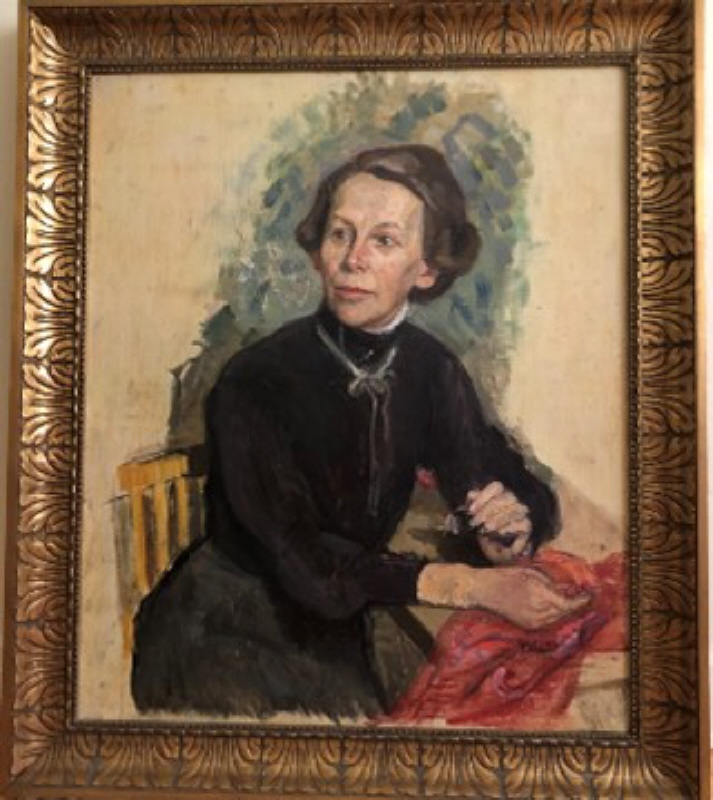 Carin Wästberg (1859-1942), textilkonstnär, konstnärlig ledare och direktör för Handarbetets Vänner