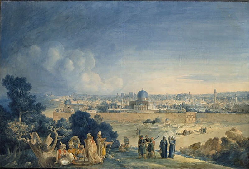 Utsikt över Jerusalem