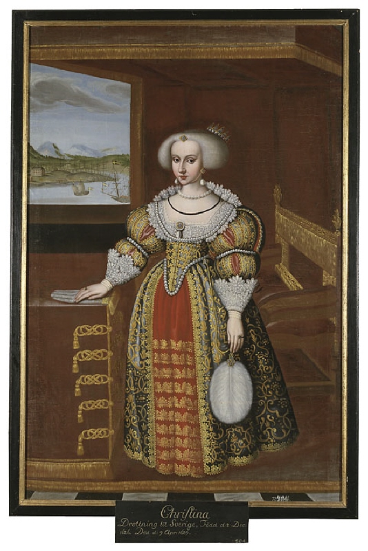 Christina (1626–1689), Queen of Sweden, mid 1630s