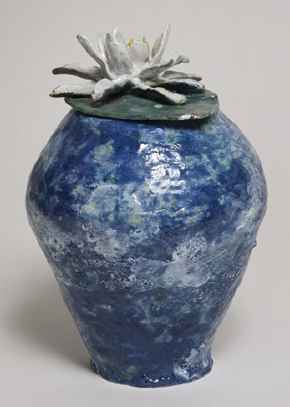 Vase ”Water lily lid”