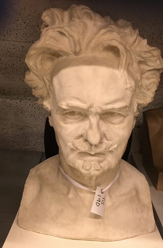 August Strindberg (1849-1912), författare, g.m. 1. Siri von Essen, 2. Frida Uhl, 3. Harriet Bosse