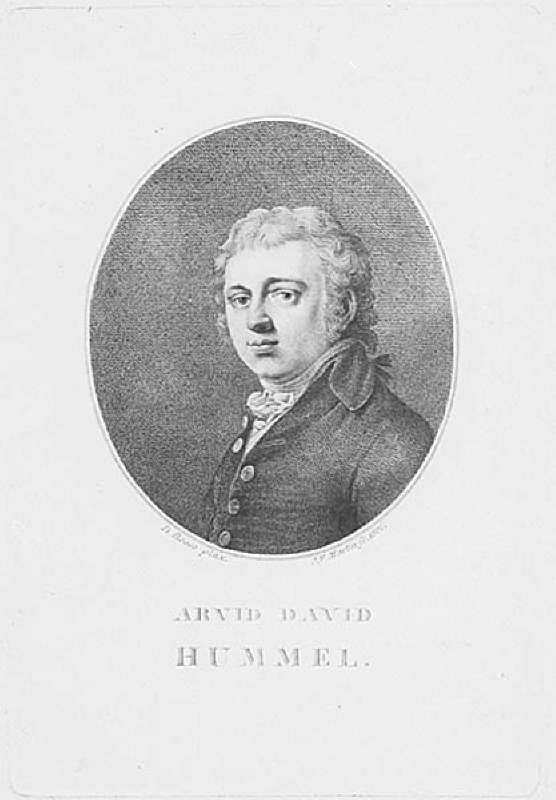 Hummel, Arvid David. 1778-1836, författare,prot. sekr