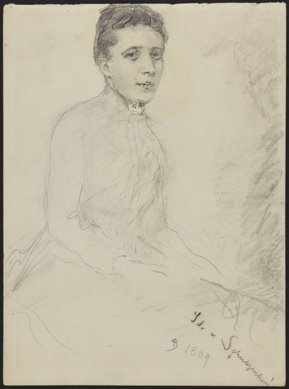 Portrait of Ida von Schultzenheim