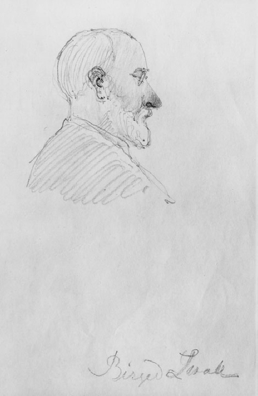 Birger Lagerwall (1848-1936), vice häradshövding, botanist, sekreterare i Byggnadsnämnden i Stockholms stad, kamrer på Drottningholms slott