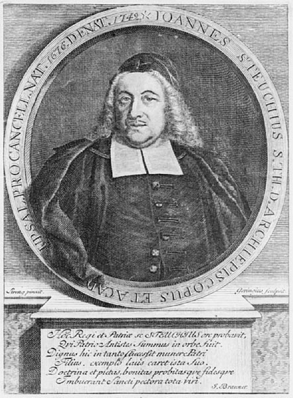 Porträtt av teologie doktor och intendent Nicolaus Sternel