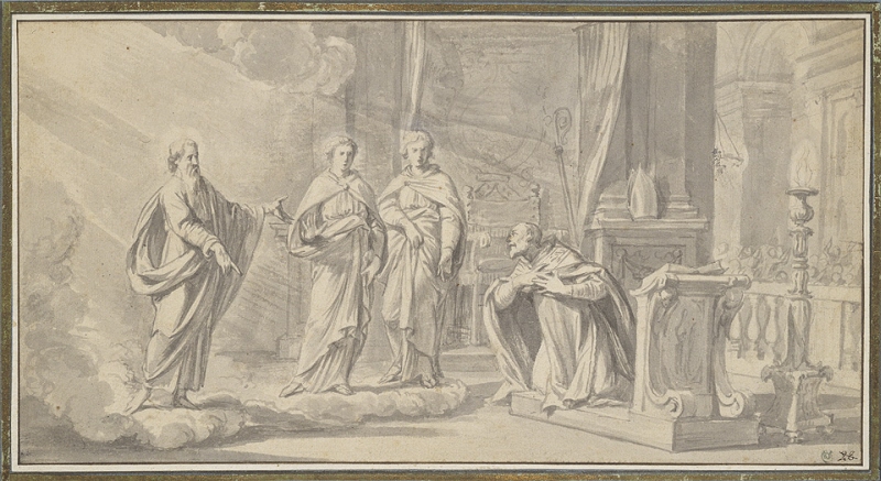 St. Gervais and St. Protais Reveal Themselves to Ambrose of Milan