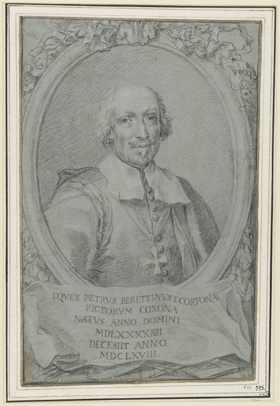 Portrait of Pietro Berrettini da Cortona