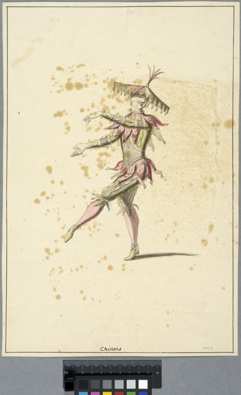 Costume Sketch, a Chinese