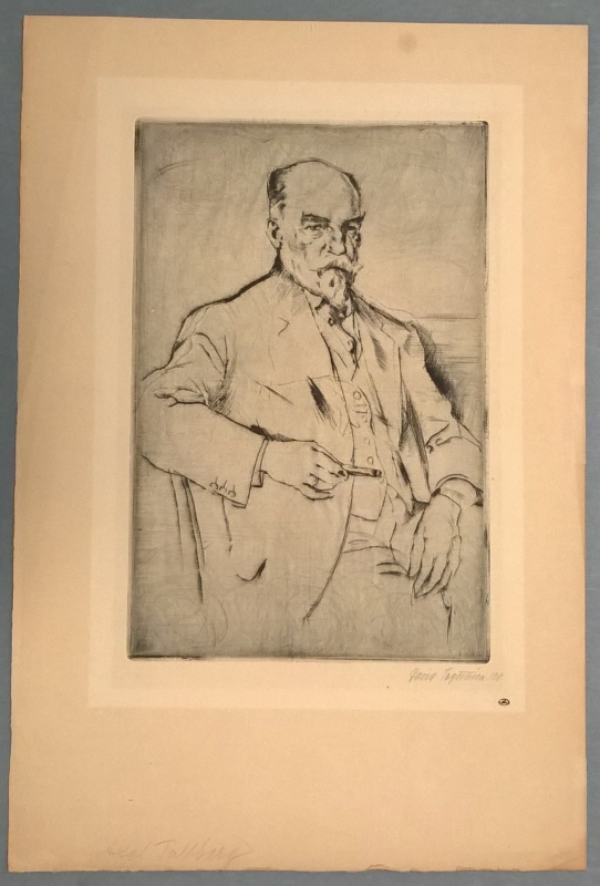 Axel Tallberg (1860-1928), grafiker, pedagog och skriftställare