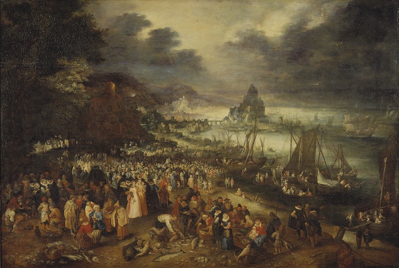 Christ Preaching from the Boat