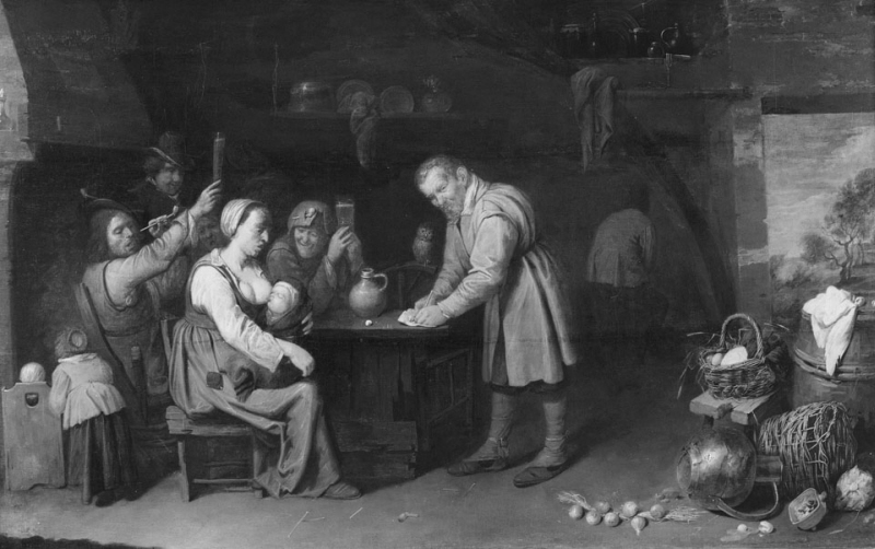 Peasants Merrymaking in a Tavern