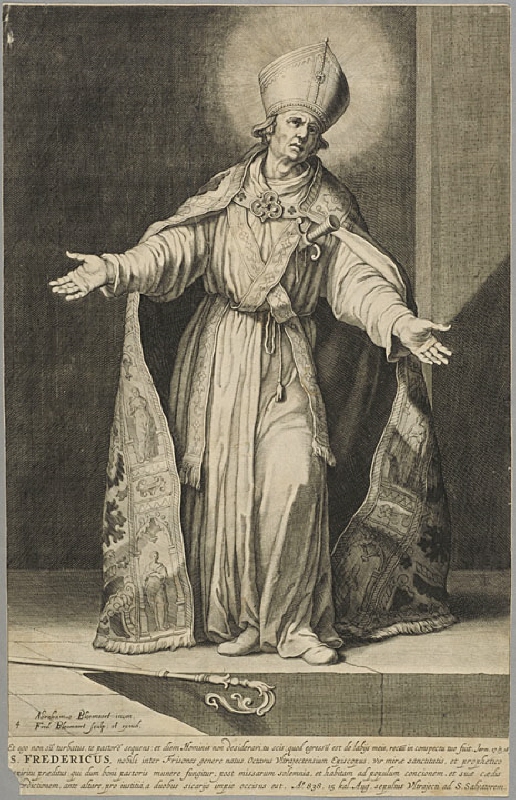 Den helige Frederikus, biskop i Utrecht, blad nr 4