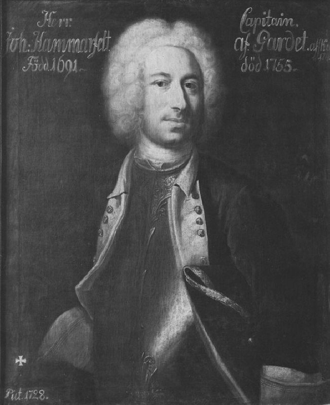 Johan Jacob Hammarfelt, 1692-1757