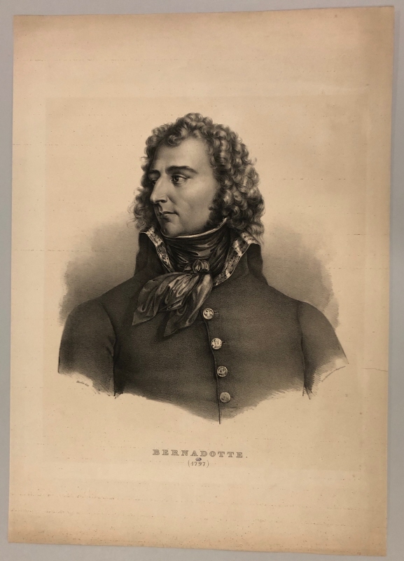 Karl XIV Johan (1763-1844), kung av Sverige och Norge, g.m. Desideria Clary