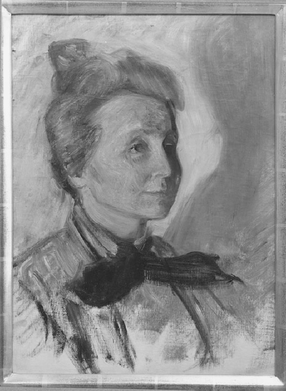 Eva Maria Topelius, 1855-1929, konstnär, gift med konstnären Johan Axel Gustaf Acke