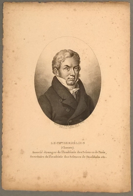 Jöns Jacob Berzelius (1779-1848), kemist och naturforskare
