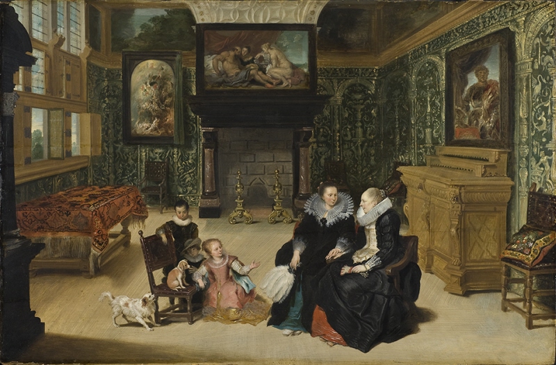 Interior, called "Rubens' salon"