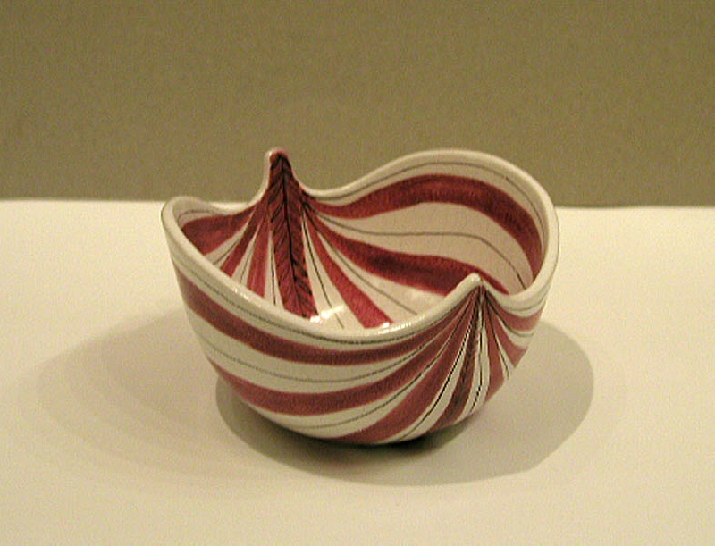 Bowl "Small leaves"