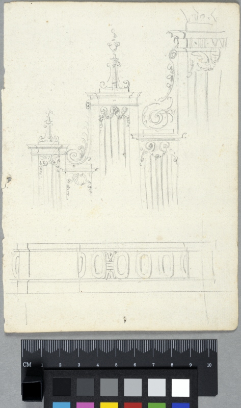 Study for the Organ by the High Altar of the Church of Hôtel des Invalides, Paris