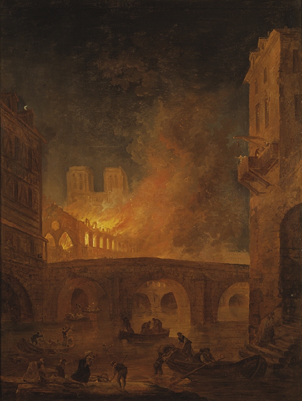 Eldsvådan i Hôtel-Dieu i Paris 1772