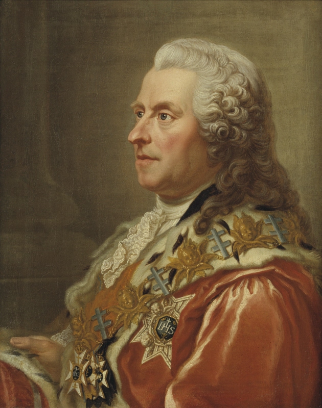 Carl Gustaf Tessin (1695-1770), riksråd och kanslipresident, 1761