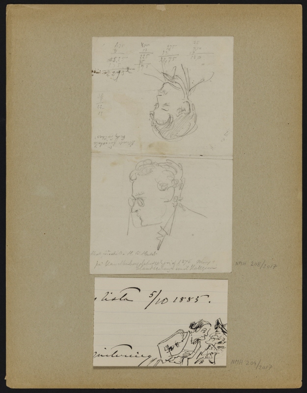 Presumed Portraits of Hampus Huldt and Georg Göthe