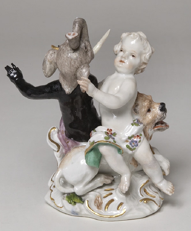 Figurine group, ”Europe and Africa”