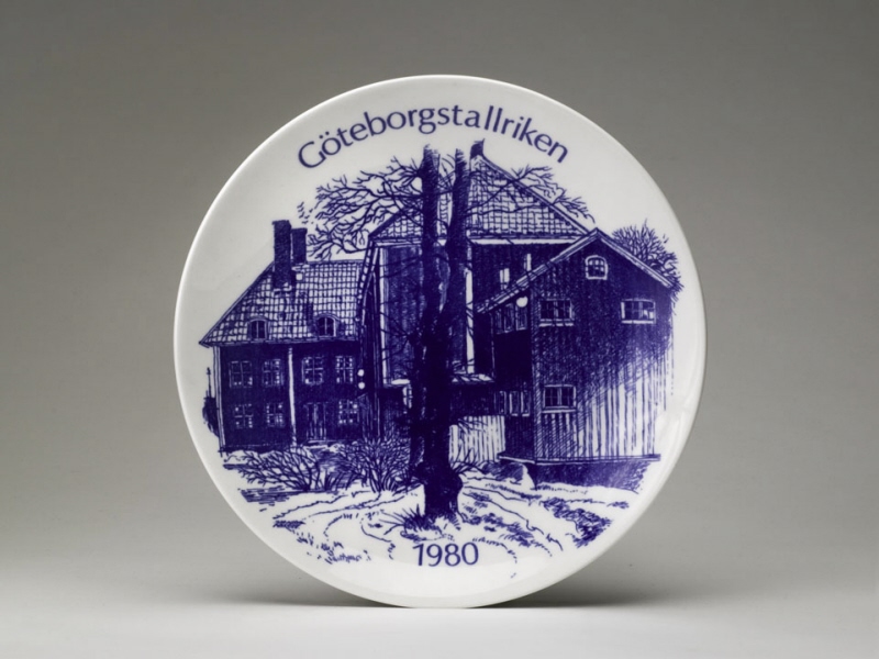Samlartallrik "Göteborgstallriken 1980"