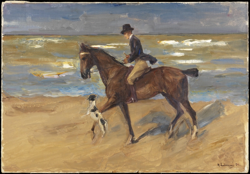 Rider on the Beach