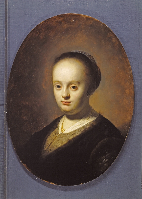 Porträtt av ung dam