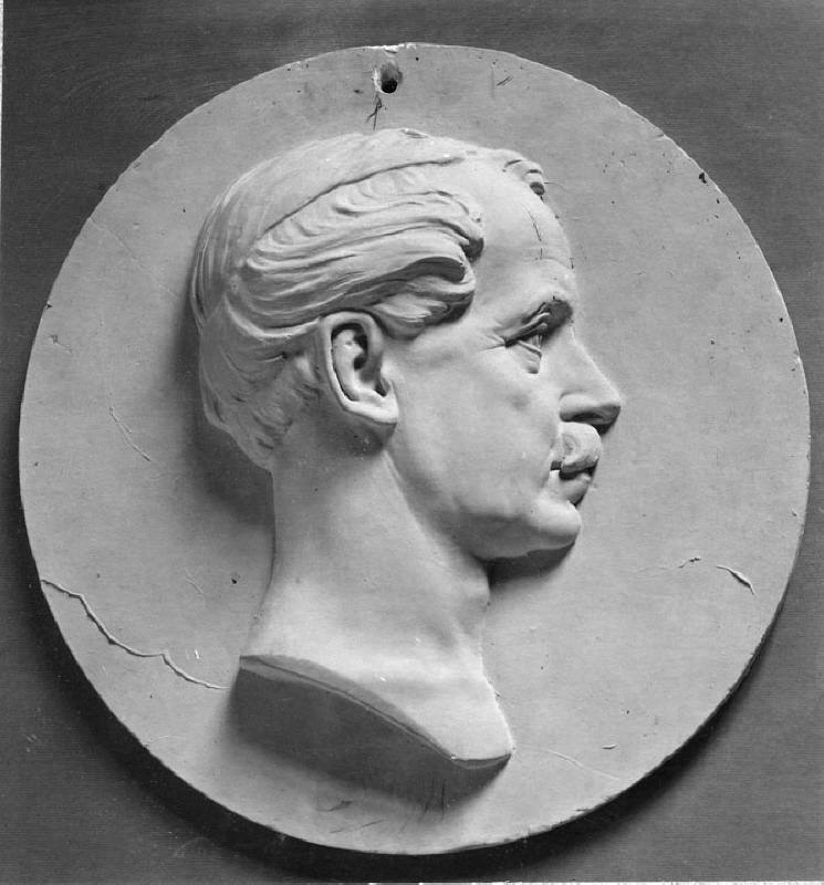Nils Ericson (1802-1870), friherre, överste, järnvägsbyggare, gift med grevinnan Vendela Vilhelmina von Schwerin